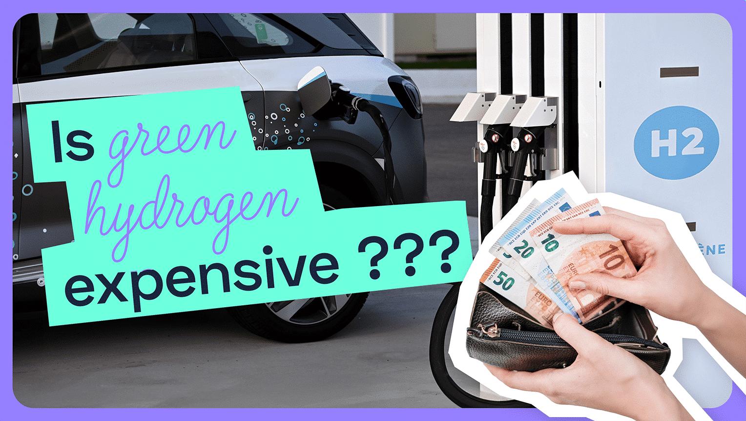 A full tank of hydrogen costs around €70, so it's cheaper than a full tank of petrol. Hello, I'm Matthieu Guesné, CEO of Lhyfe, and I'm going to talk to you about hydrogen. A full tank of hydrogen will run you 700 km for roughly €60 to €70. That's what we can afford today. Since we can produce it competitively, we can connect directly to renewable energies and then install plants that will enable us to achieve economies of scale quickly enough to produce it centrally and then distribute it to points of consumption. If we build large enough plants, we can produce hydrogen at a competitive price and deliver it to a large number of service stations. A large city like Paris, like Toulouse, can very easily afford its own hydrogen production unit. But what we're doing at Lhyfe is avoiding this ecological divide by producing our hydrogen centrally but regionally. One production site per region to supply everyone in the region. You have 411 service stations on motorway service areas, and a hydrogen station costs roughly one million euros, which means that for 400 million euros you could have a complete network of service stations in France. But in fact, out of a 9 billion French plan, it's nothing at all, so it's fast and it's cheap.